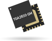Qorvo TGA2830-SM 18W Psat GaN amplifier from 2.7 to 3.5GHz