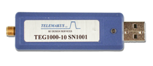 Telemakus TEG1000-10 USB controlled, RF generator for TV Whitespace