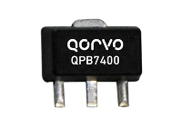 Qorvo QPB7400 75 ohm adjustable gain amplifier operates from 45 to 1218MHz