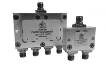 MECA 804 3 23 000 is a 4way 2 92mm female power divider combiner with an average power rating of 30 watts and frequency range of 6 to 40GHz