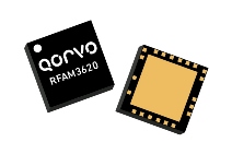 Qorvo's CATV Edge QAM Amplifier Module RFAM3620 offers 36dB min gain from 45 to 1218MHz.