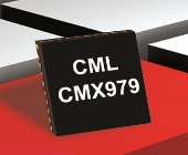 CML Microcircuits CMX979 RF frac N synthesizer with integrated VCO offers 2700 to 3600MHz output LO 