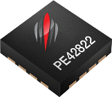 The Peregrine PE42822 SPDT supports 40W power handling from 700MHz to 3.8GHz