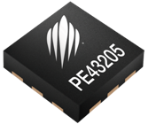 Peregrine Semiconductor’s PE43205, 2-bit, fast-switching digital step attenuator.