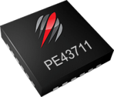 Peregrine Semiconductor’s PE43711 9kHZ Broadband 7-bit DSA offers Excellent Monotonicity
