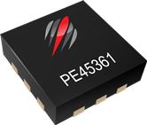 Peregrine PE45361 10MHz to 6GHz adjustable RF power limiter handles 100 watts