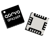 The Qorvo QPA2609 LNA provides 26dB of gain with a noise figure of 1.1dB from 7 to 14GHz 