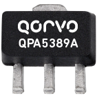 Qorvo Darlington pair gain blocks (QPA5389A, QPA6489A and QPA7489A) DC to 4500MHz for infrastructure applications 