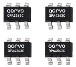 Qorvo gain blocks operate over a frequency range of 50 to 4000MHz QPA2363C QPA4263C QPA4363C and QPA4563C