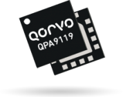 Qorvo's 27dBm QPA9119 amp covers 400-4200MHz with +44dBm OIP3