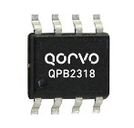 Qorvo’s QPB2318 Balanced Return Path Amplifier spans 5 to 210MHz with dual, 15dB amplifiers
