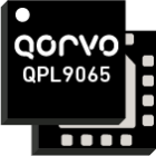 Qorvo QPL9065 Ultra Low Noise two Stage Bypass LNA with a 0.5dB noise figure and Operational bandwidth of 450 to 3800MHz