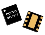 Qorvo QPL9097 Bypass LNA spans 3300 to 4200MHz for 5G massive MIMO base station receivers