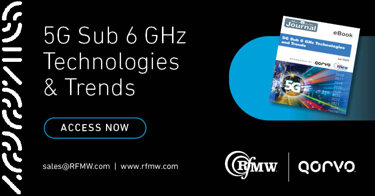 5G Sub 6 GHz Technologies and Trends eBook from Qorvo