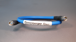 Rosenberger’s armored cable assembly R71-32+S132+S1-00457 with performance to 36GHz. SMA+ connectors.