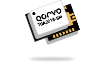 The Qorvo TGA2218-SM offers 12W of saturated output power from 13.4 to 16.5GHz.