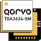 Qorvo’s TGA2624-SM, 9 – 10GHz, 20 watt, GaN amplifier