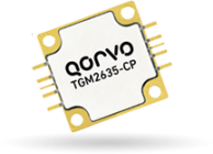 Qorvo TGM2635-CP, 100W, X-band, GaN power amplifier with >35% PAE.