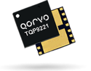 Qorvo TQP9221 linear amplifier offers 30dB of gain from 2.01 to 2.17GHz. 
