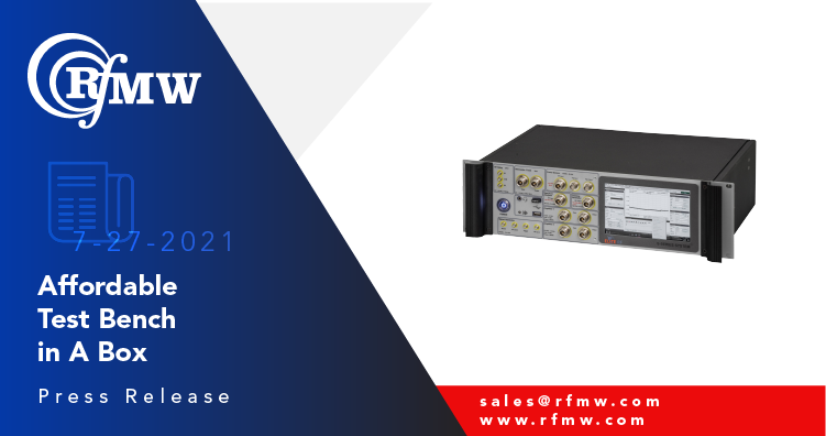 The S-Series “Test Bench in A Box” from Elite RF is a general-purpose, all-inclusive RF test bench in one enclosure.