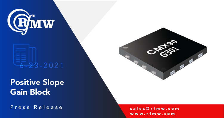 The CMX90A003 and CMX90A004 from CML Microcircuits are two-stage, fully matched MMIC power amplifiers for use in 860 – 960 MHz, license-free bands