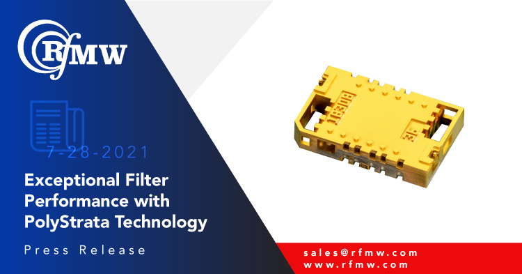 The Cubic Nuvotronics PSF19B02S interdigital filter has a pass band of 17.7 to 20.2 GHz 