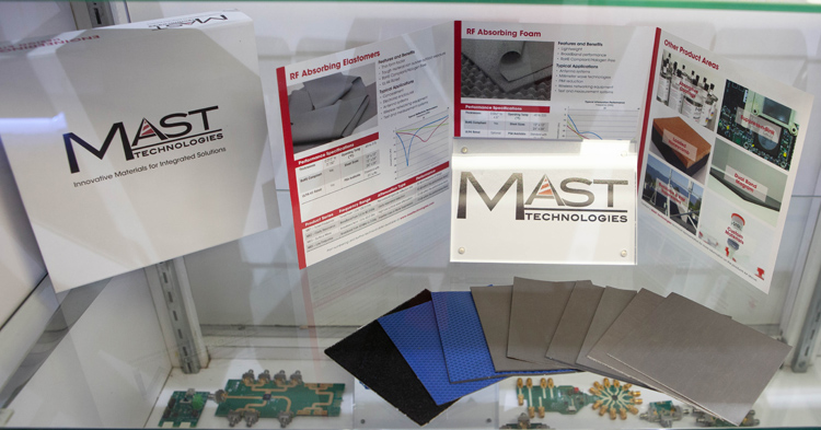 MAST Technologies sample kit featured in the RFMW Booth at IMS 2023