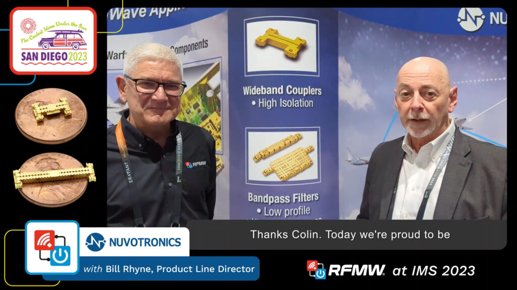 Cubic Nuvotronics at RFMW Booth at IMS2023