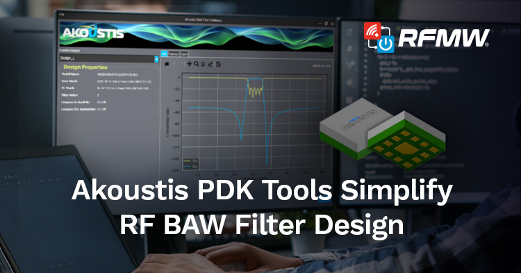 Akoustis XBAW PDK tool for BAW filter design