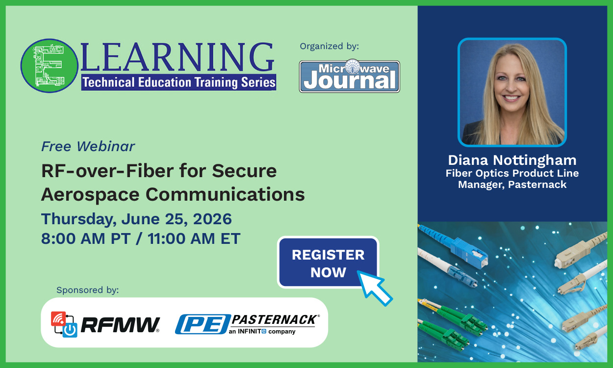 RFMW Pasternack Fiber Optics Webinar