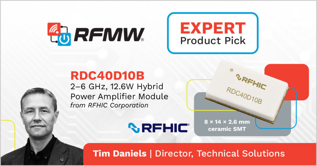 RFHIC Corporation RDC40D10B Hybrid Power Amplifier Module